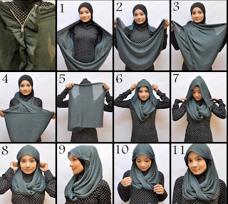 Model Hijab Paris Terbaru Dan Cara Memakainya
