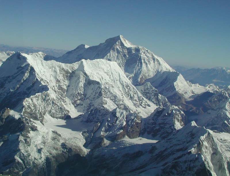 Mount Everest Top View