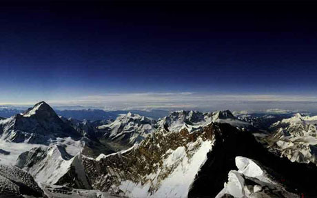 Mount Everest Top View