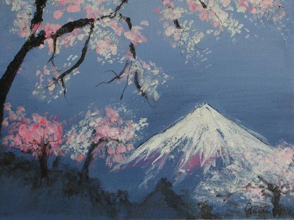 Mount Fuji Painting