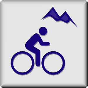 Mountain Biker Clip Art