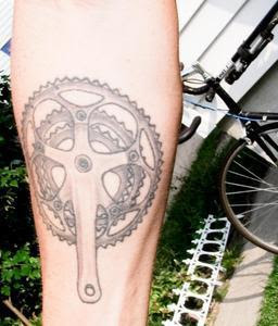 Mountain Biker Tattoos