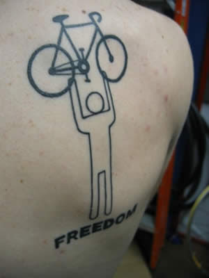 Mountain Biker Tattoos