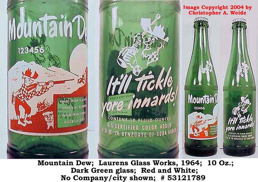 Mountain Dew Bottle History