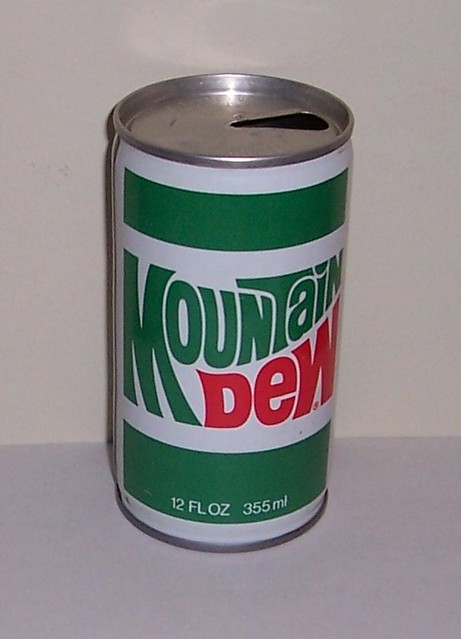 Mountain Dew Cans By Year