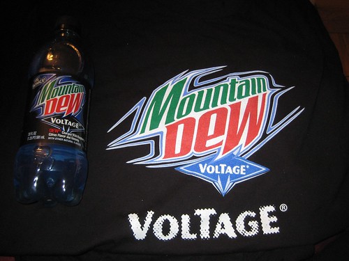 Mountain Dew Voltage Pepsi Blue