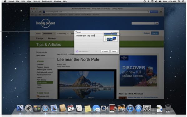 Mountain Lion Facebook Plugin