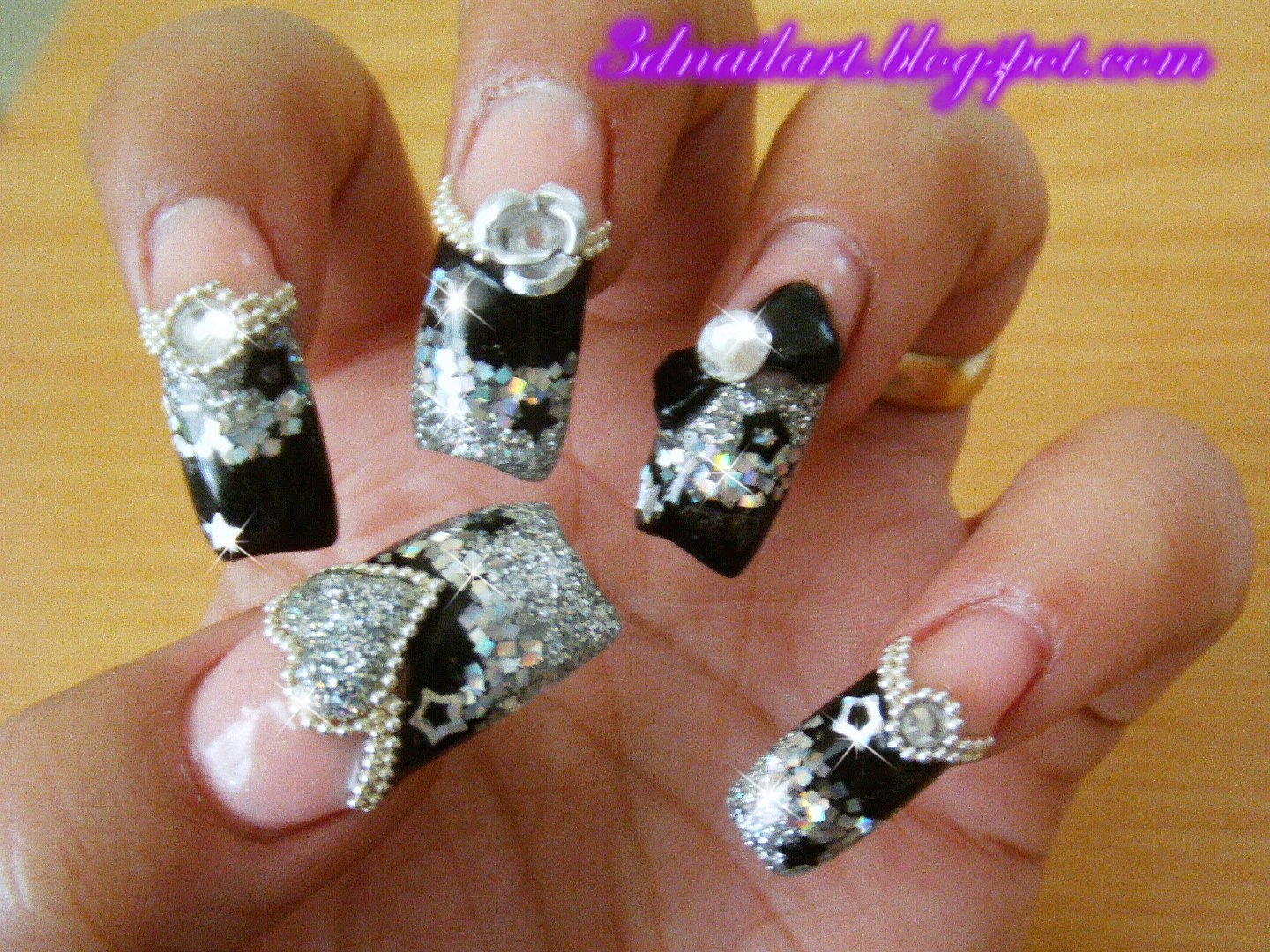 Nails Designs With Diamonds