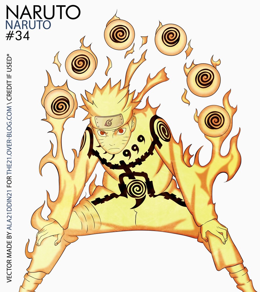 Naruto Kyuubi Mode 2