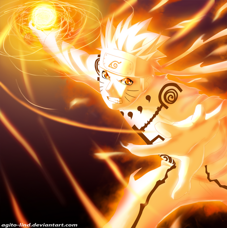 Naruto Kyuubi Mode 2