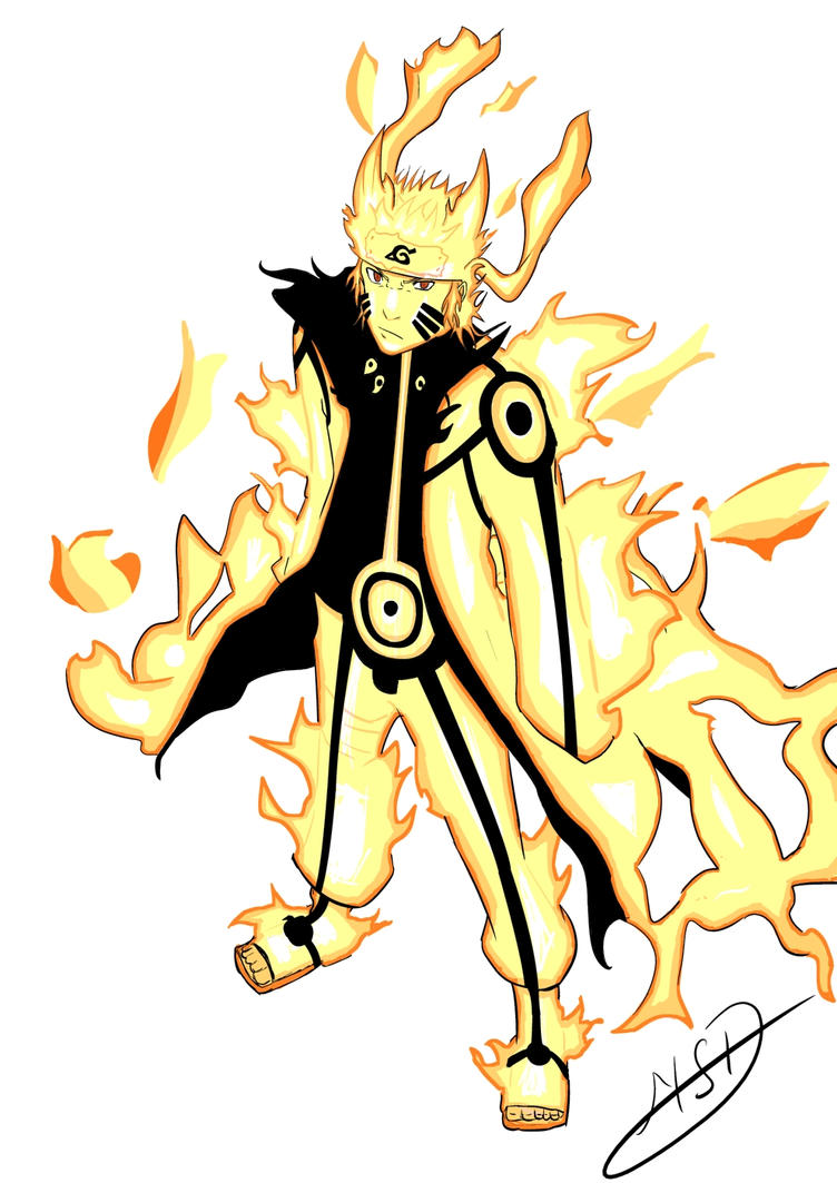 Naruto Kyuubi Mode 2