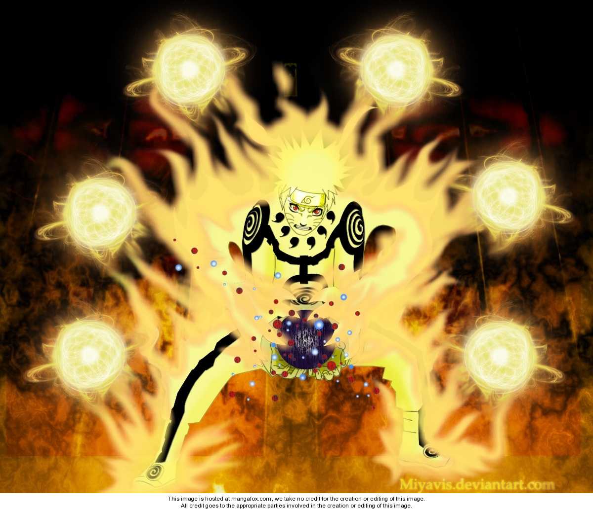 Naruto Kyuubi Mode Wallpaper