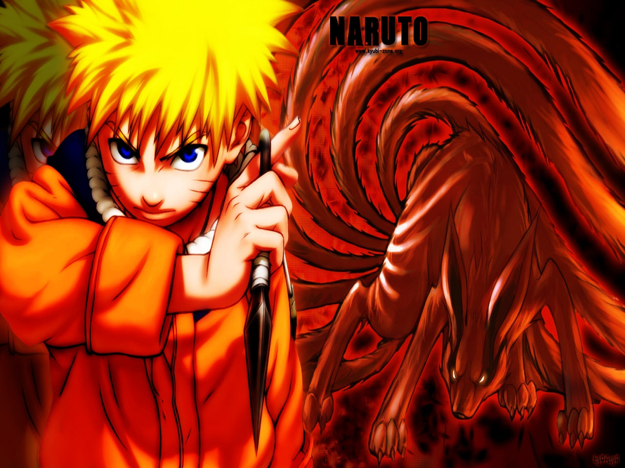 Naruto Kyuubi Wallpaper Hd
