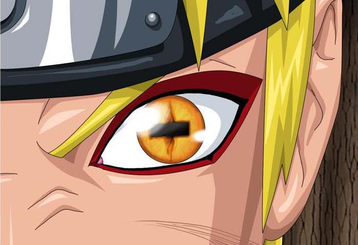 Naruto Sage Kyuubi Eyes