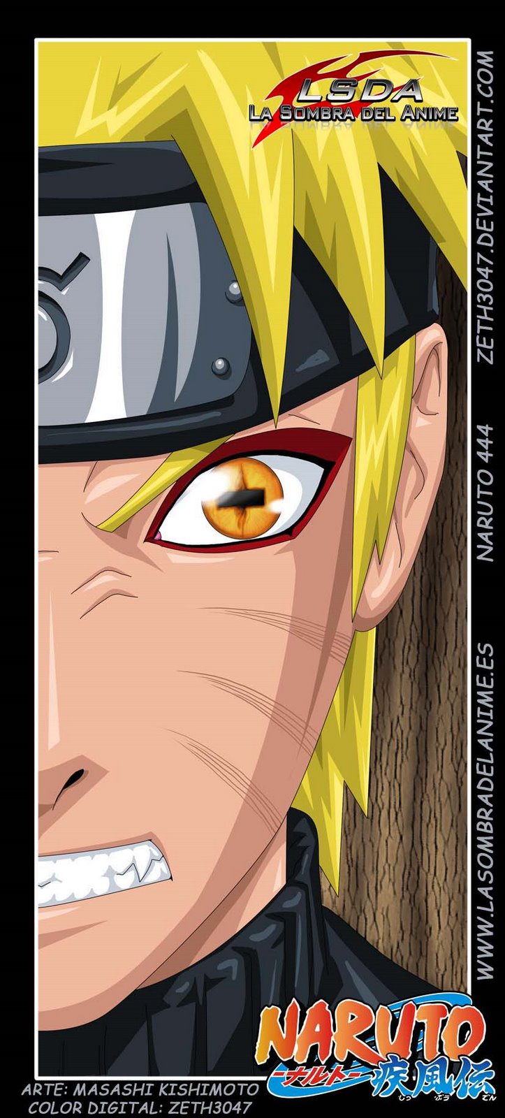 Naruto Sage Kyuubi Eyes