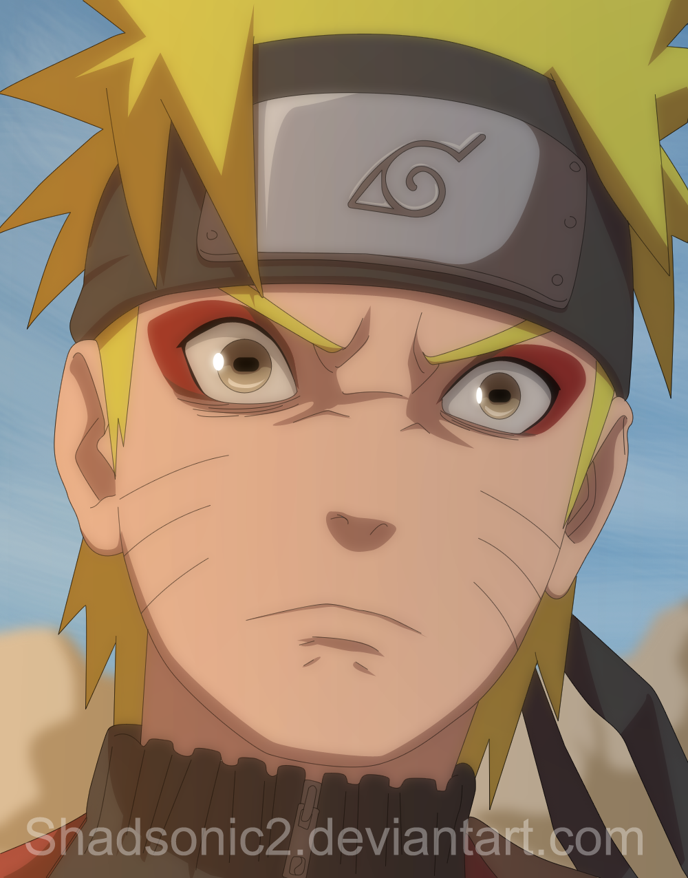 Naruto Sage Kyuubi Mode