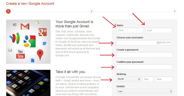 New Gmail Account Create Free