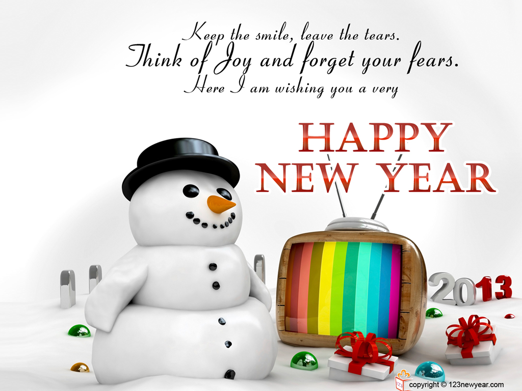 New Year Wallpaper 2013 For Desktop