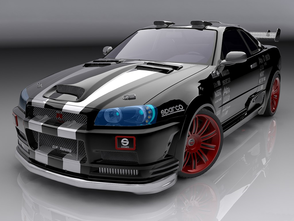 Nissan Gtr R34 Wallpaper