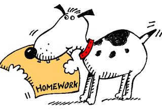 No Homework Clipart