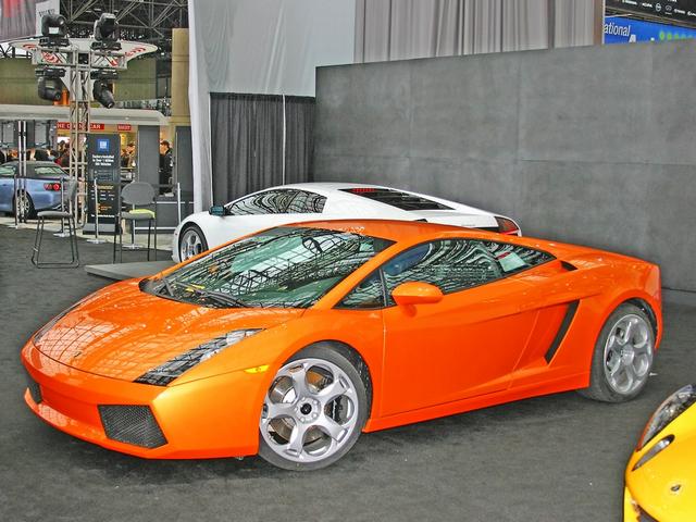 Orange Lamborghini Murcielago Wallpaper