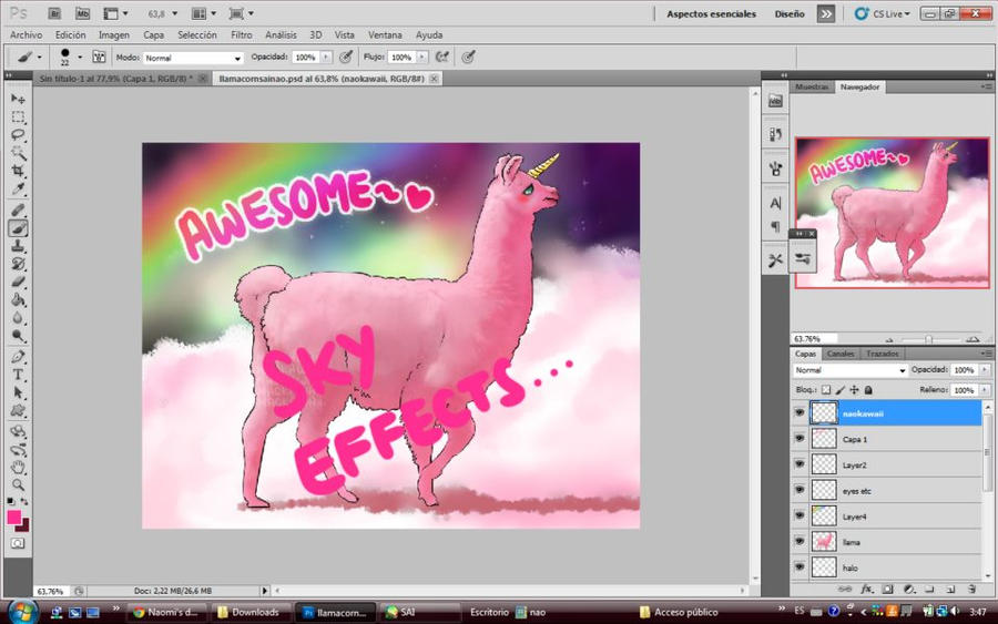 Pink Llamacorn