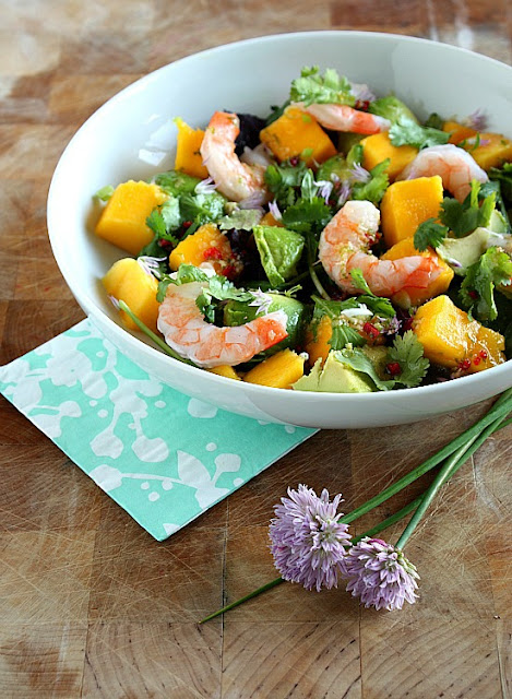 Prawn Avocado Mango Salad