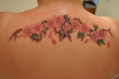 Realistic Cherry Blossom Tattoo Designs