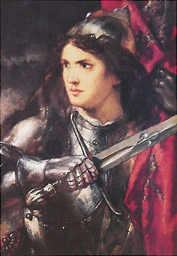 Saint Joan Of Arc Painting