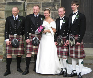 Scottish Kilt Wedding