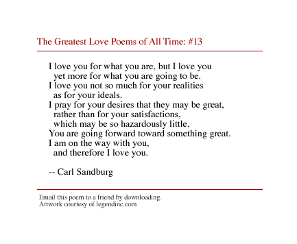 Short Love Poems For The One You Love