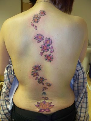 Small Cherry Blossom Tattoo Designs