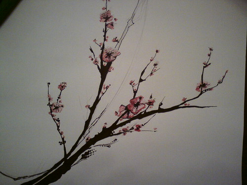 Small Cherry Blossom Tree Tattoo