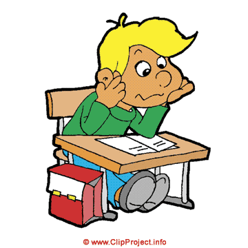 Someone Doing Homework Cartoon