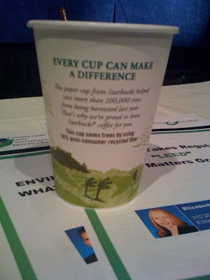 Starbucks Recycled Cups