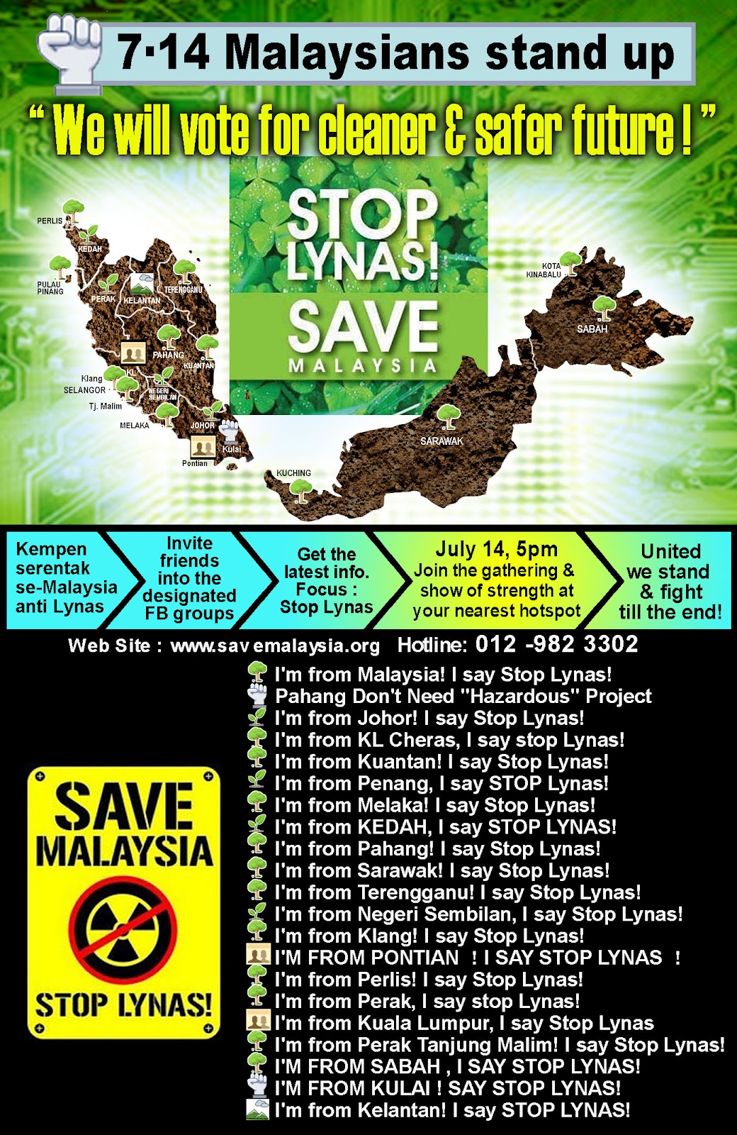 Stop Lynas Save Malaysia Photo