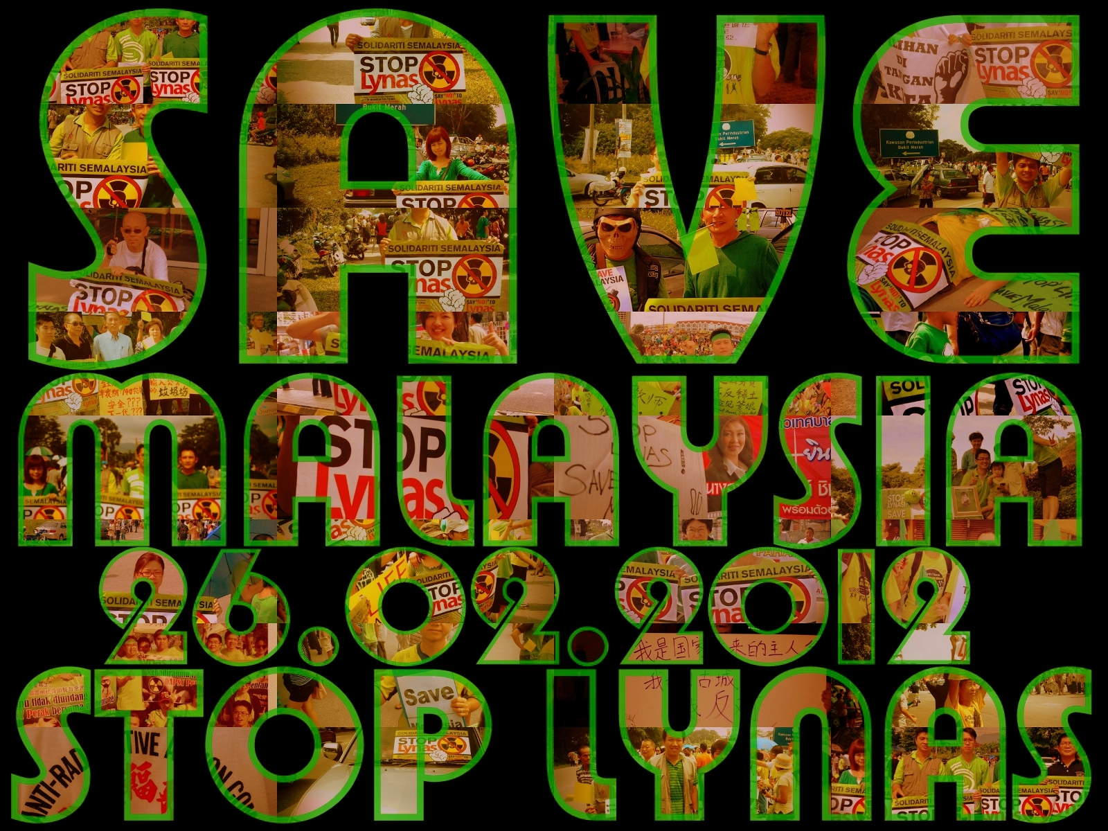 Stop Lynas Save Malaysia Pic