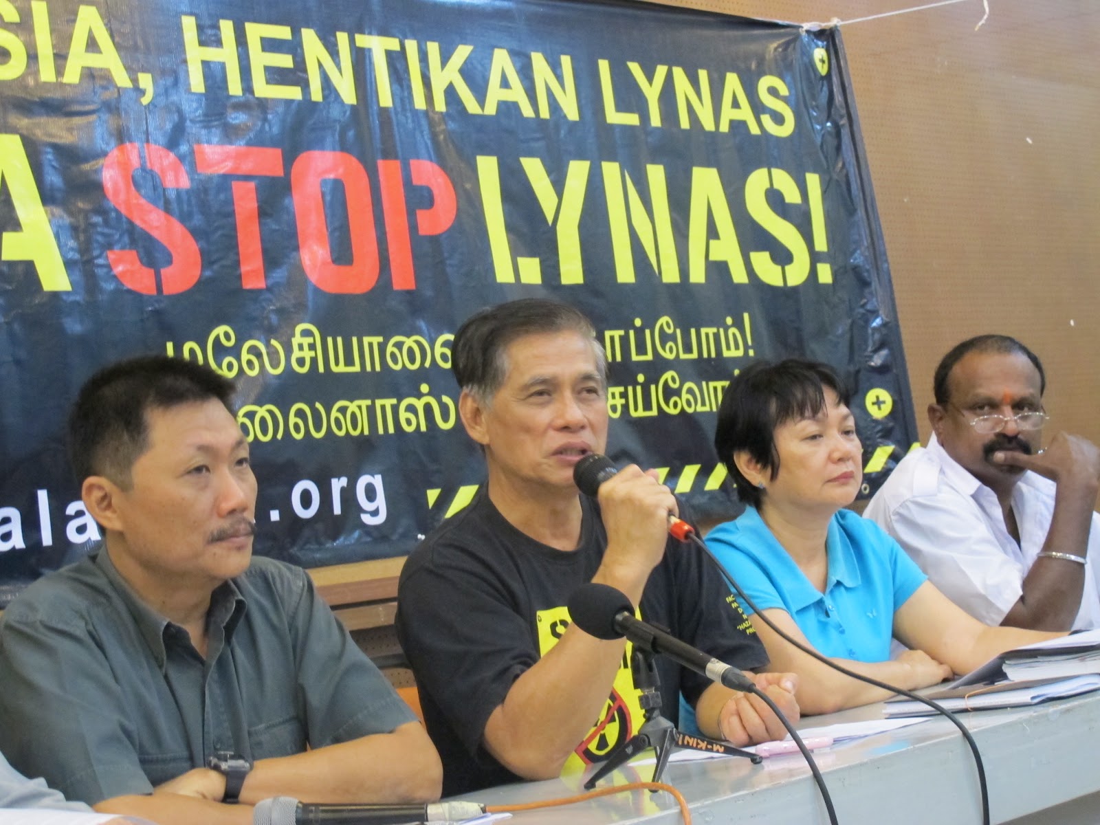 Stop Lynas Save Malaysia T Shirt