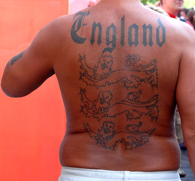 Tattoos England 3 Lions