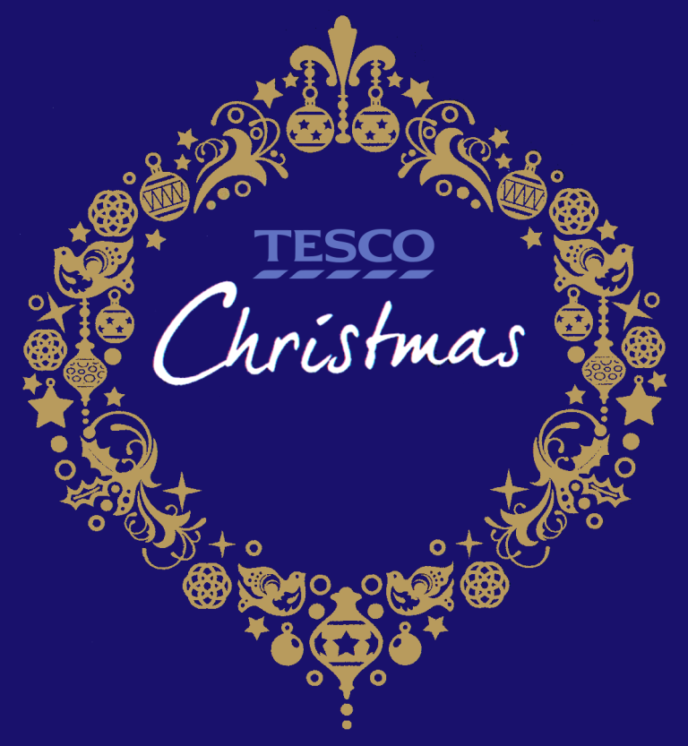 Tesco Logo Christmas