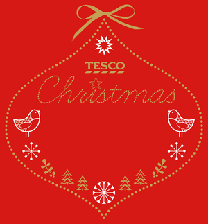 Tesco Logo Christmas