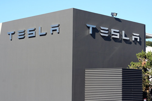 Tesla Motors Logo Font