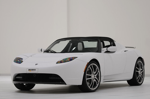 Tesla Roadster White