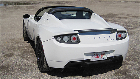 Tesla Roadster White