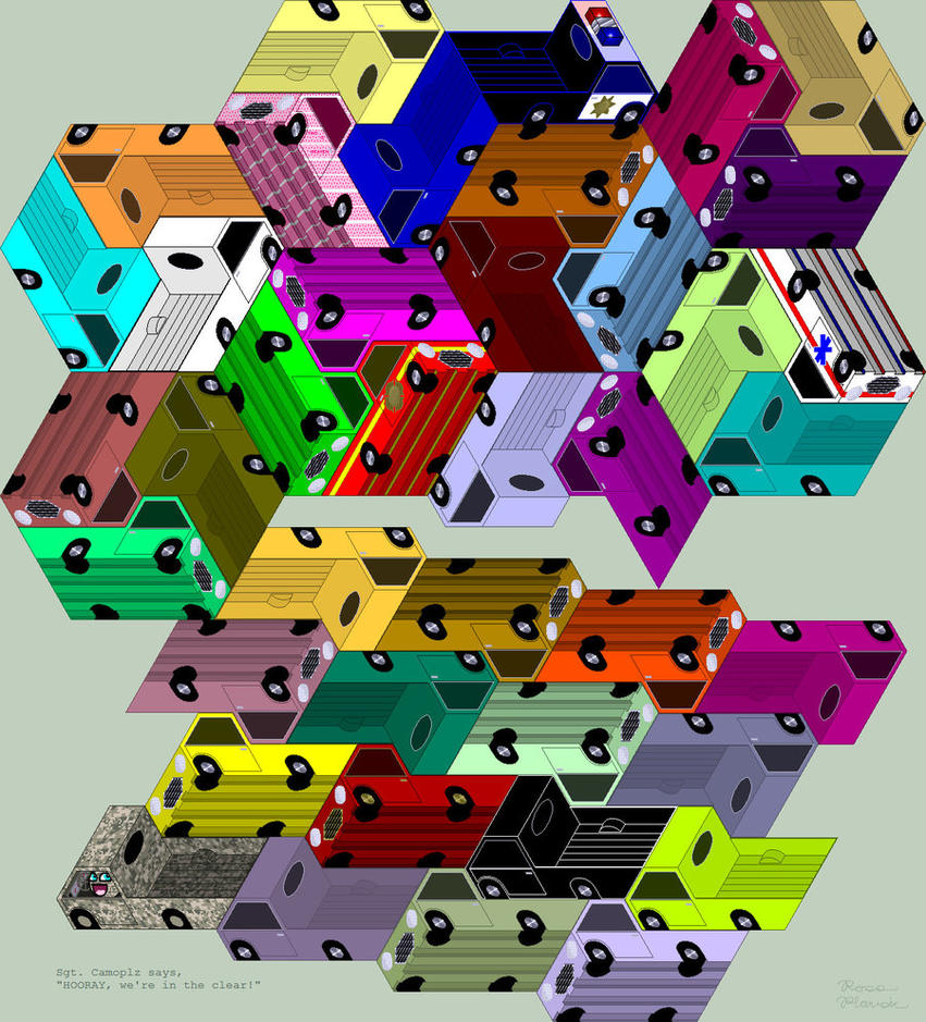 Tessellation Escher Style