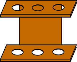 Test Tube Rack Drawing