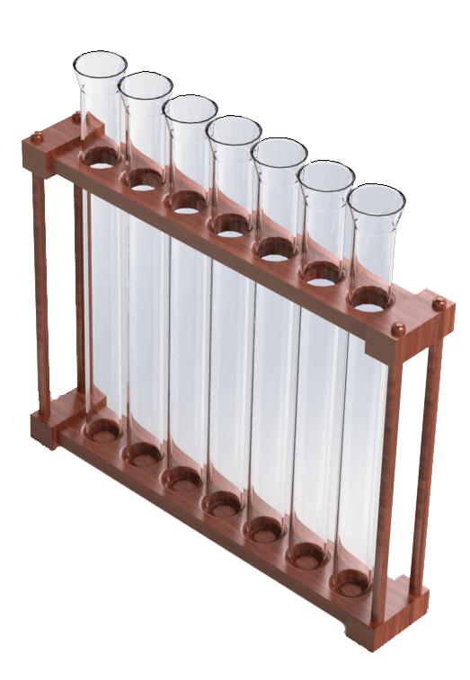 Test Tube Rack Drawing