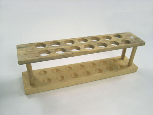 Test Tube Rack Wood