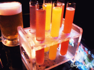 Test Tube Shots With Alcohol