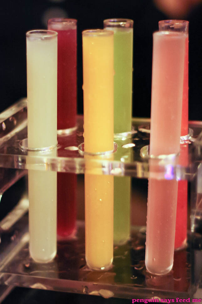 Test Tube Shots With Alcohol